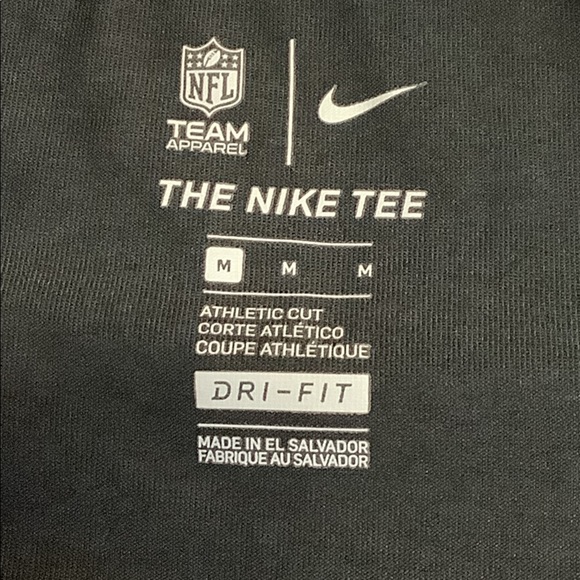 NFL NIKE DRI FIT RAIDERS TEE - Picture 5 of 5